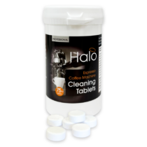 PN916 Halo 1.1g Espresso Coffee Machine Cleaning Tablets and Tub